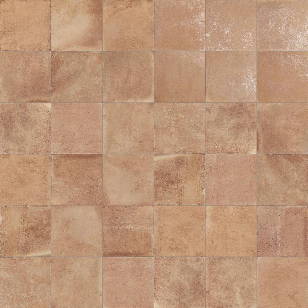 Ivy Hill Tile Angela Harris Sicilia Terra Cotta 7.87 in. x 7.87 in ...