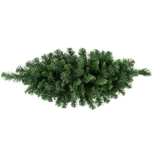 32 in. Lush Mixed Pine Unlit Artificial Christmas Swag