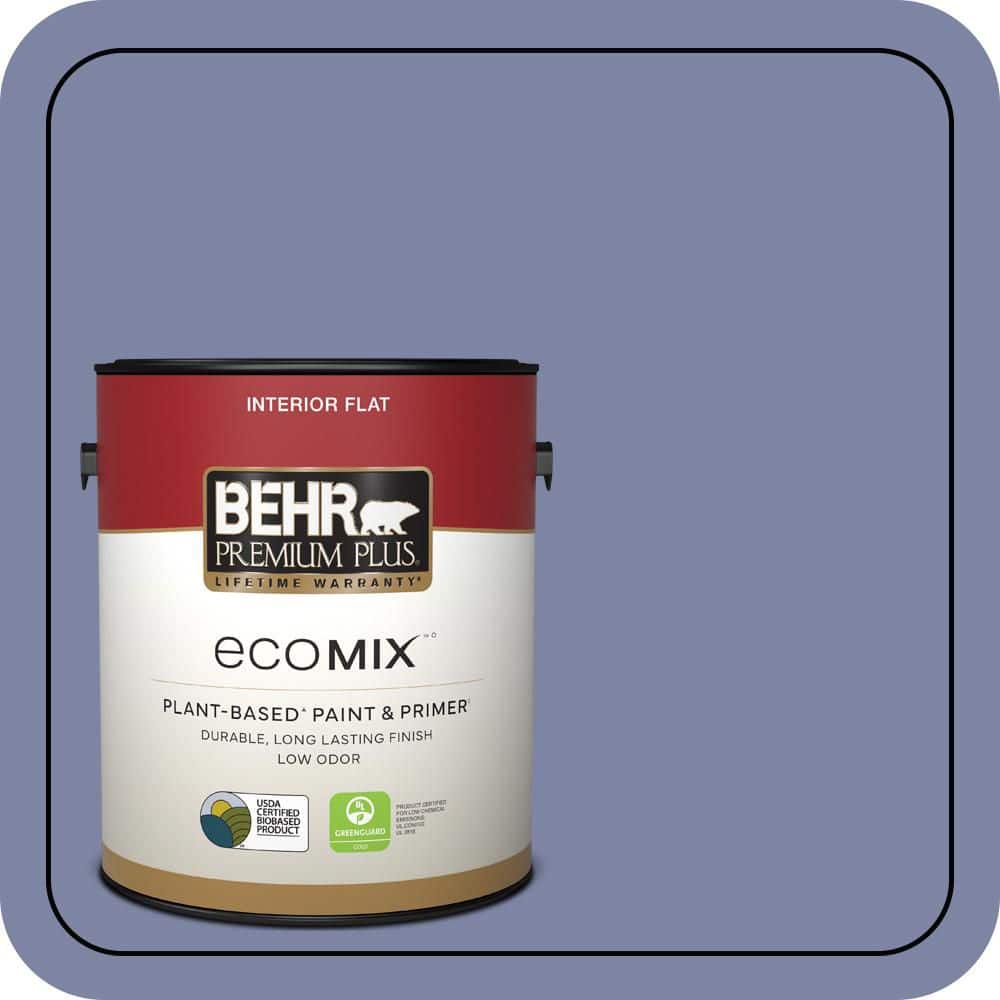 1 gal. #S540-5 Velvet Curtain Flat EcoMix Plant-Based Interior Paint & Primer price history on PriceWatchPro