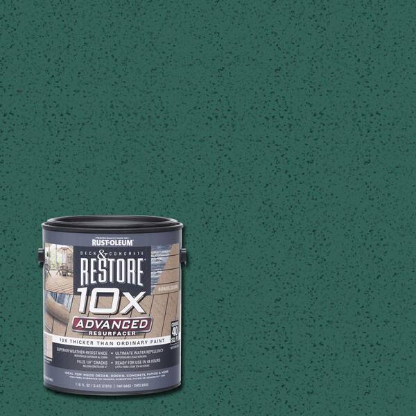 Rust-Oleum Restore 1 gal. 10X Advanced Forest Deck and Concrete Resurfacer