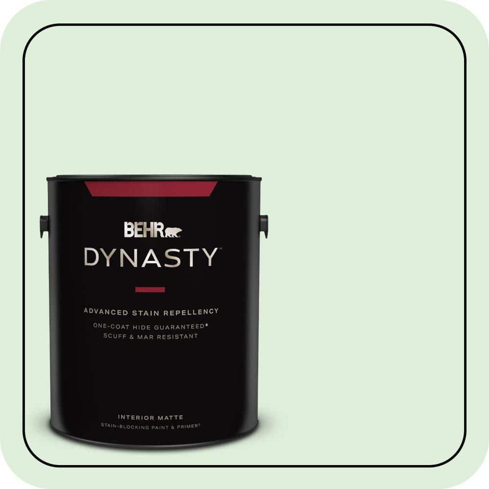 1 gal. #450C-2 Breath of Spring Matte Interior Stain-Blocking Paint & Prime
