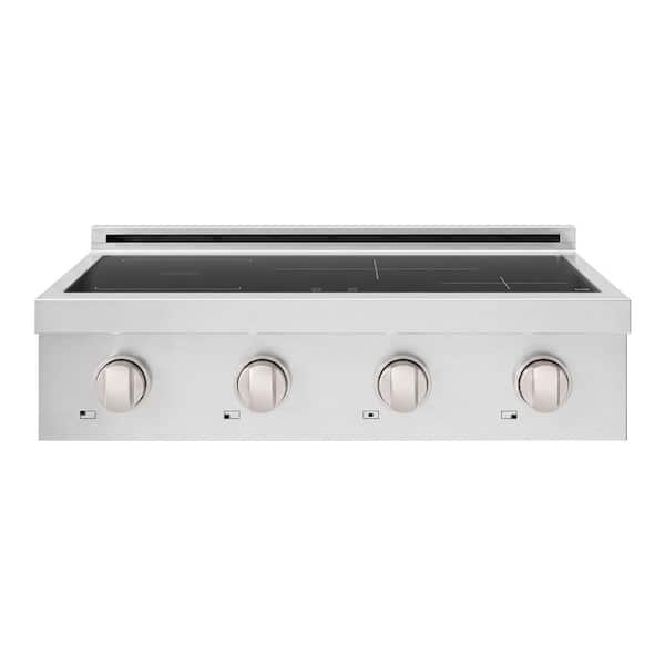 30 in. Paramount Induction Rangetop with 4 Element Cooktop in Stainless Steel