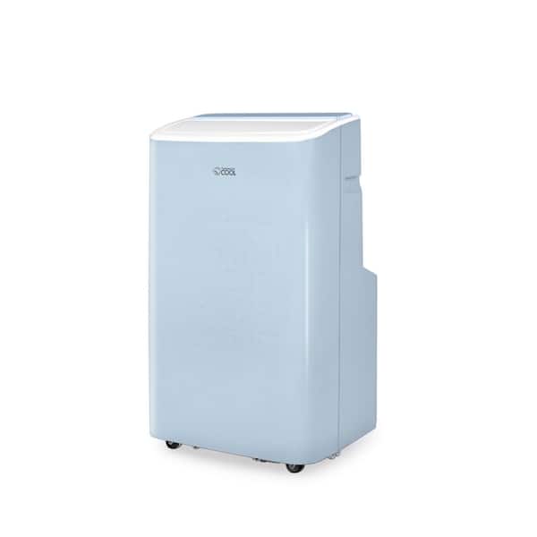 Commercial Cool 6,300 BTU Portable Air Conditioner Cools 400 Sq. Ft. with Wi-Fi Enabled in Blue