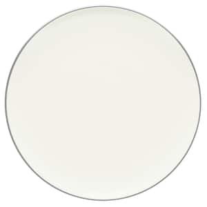 Colorwave Slate 12 in. (Gray) Stoneware Coupe Round Platter