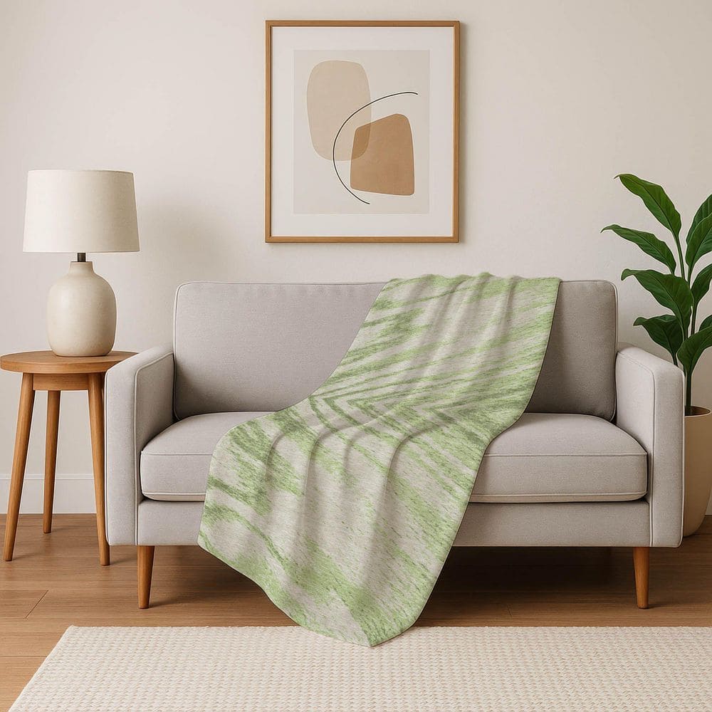 Premium Machine Washable ASB876 Aloe 50 in. x 70 in. Sherpa Throw Blanket price history on PriceWatchPro