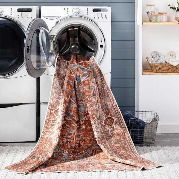 Lillian Ivory Doormat 2 ft. x 3 ft. Indoor Machine-Washable Area Rug