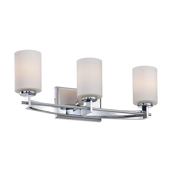 Quoizel Taylor 3-Light Polished Chrome Vanity Light