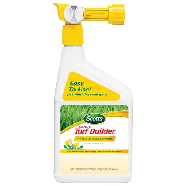 Scotts 32 oz. Liquid Turf Builder with Plus 2 Weed Control