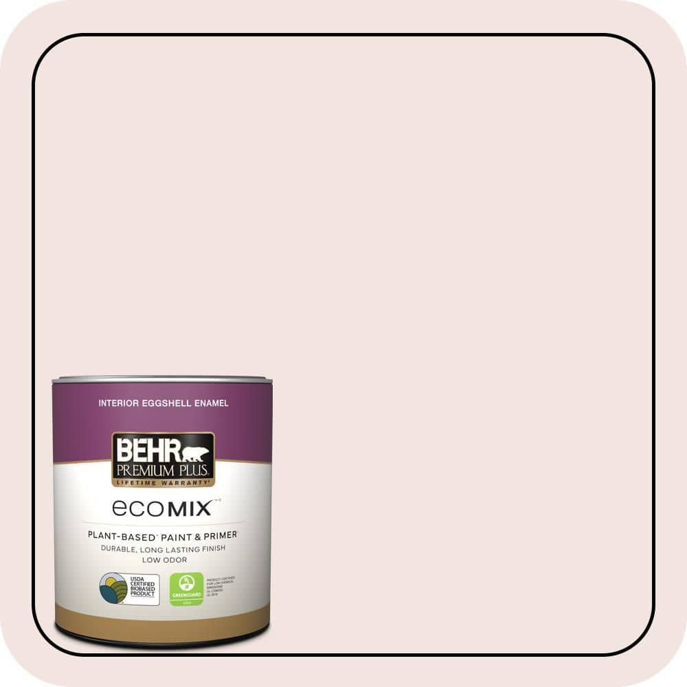 1 qt. #PPL-43 Primrose Bouquet Eggshell Enamel EcoMix Plant-Based Interior Paint & Primer price history on PriceWatchPro
