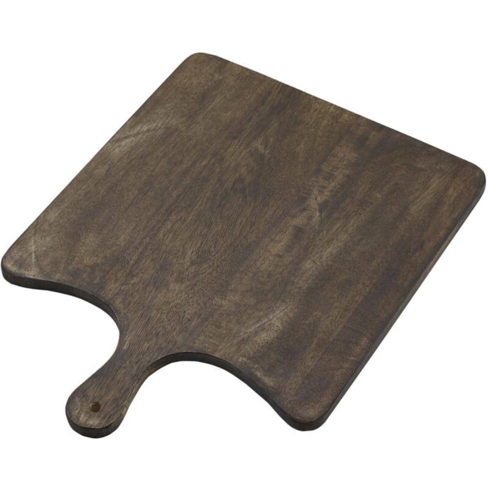 Maryn 18-Inch Espresso Mango Wood Paddle Serving Board