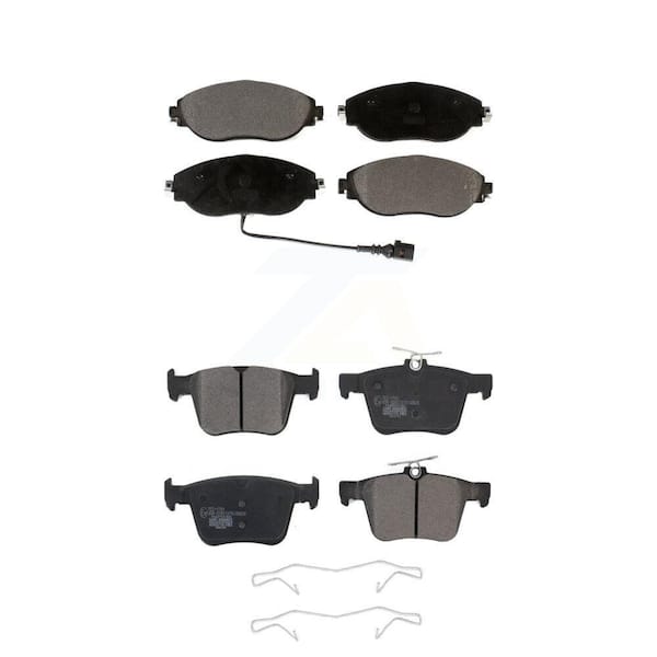 TEC Front Rear Ceramic Brake Pads Kit For Volkswagen Tiguan Jetta Audi Golf R S3 Q3 Arteon KTC-100520