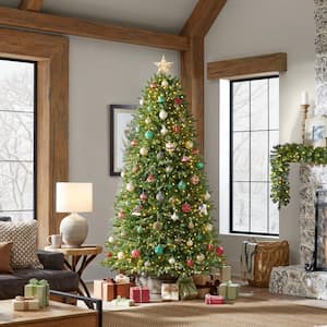 7.5 ft. Pre-Lit LED Jackson Noble Artificial Christmas Tree