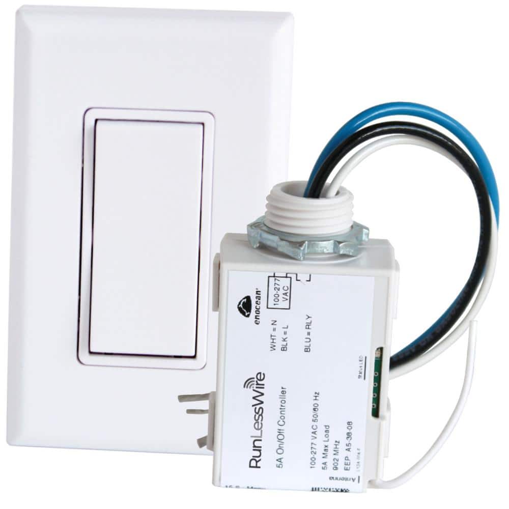 Kinetic Energy Powered Kozee Bluetooth Wireless Smart Light Switch Kit No Ba 