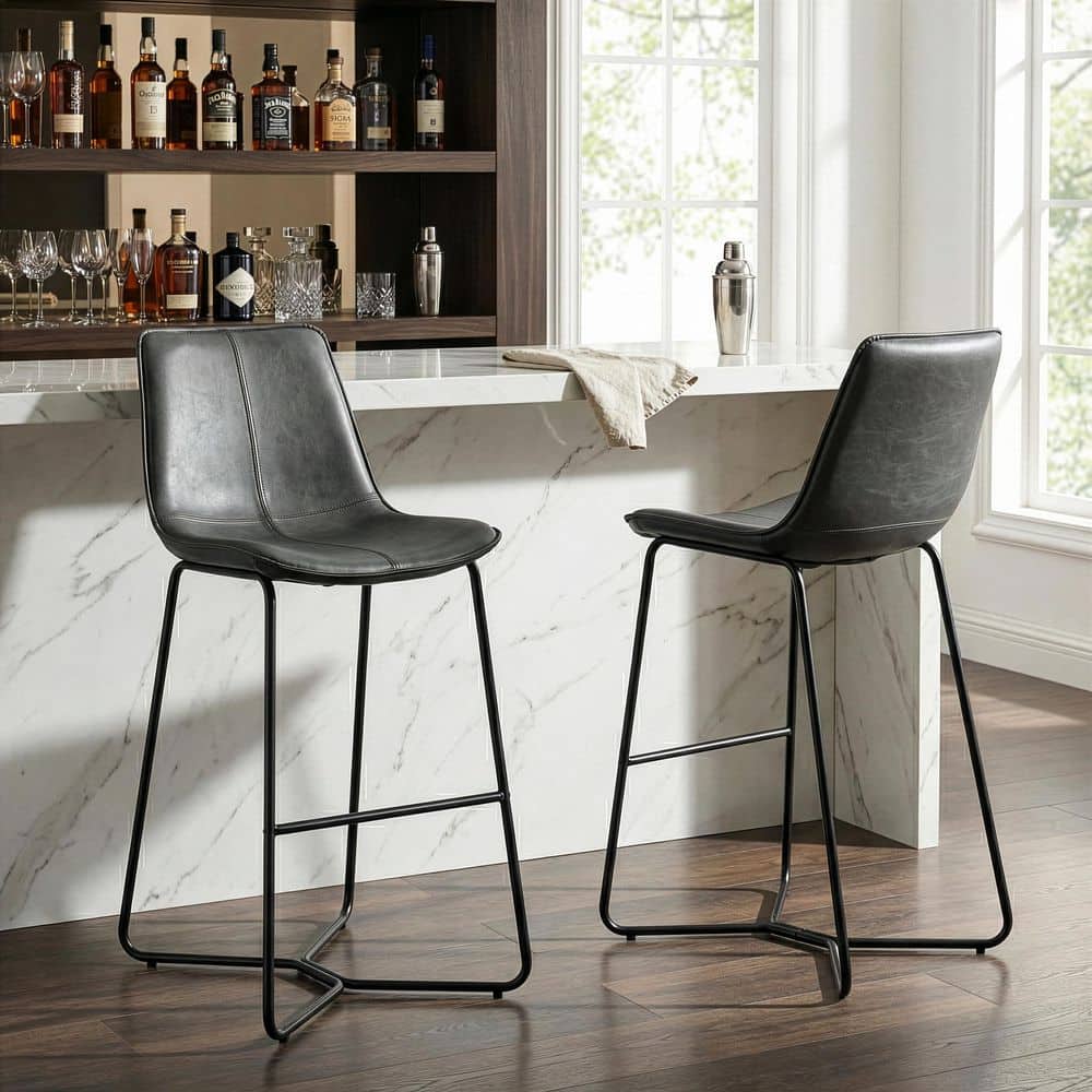 Glamour Home Amery Bar Stool Set of 2