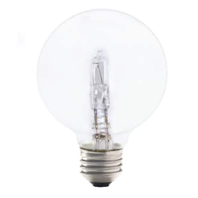 Krystal Touch 40-Watt G12 E12 Incandescent Light Bulb with Candelabra Screw Base, 2700K (20-Pack)