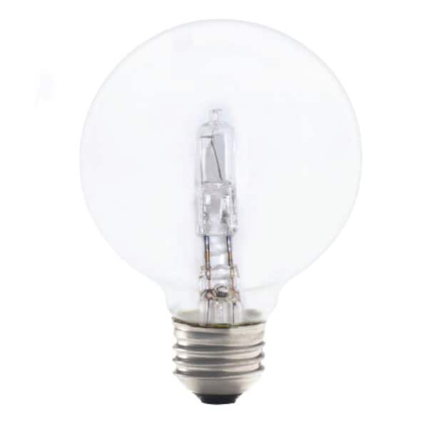 Krystal Touch 40-Watt G12 E12 Incandescent Light Bulb with Screw Base, Clear,2700K 861983 - The Home Depot