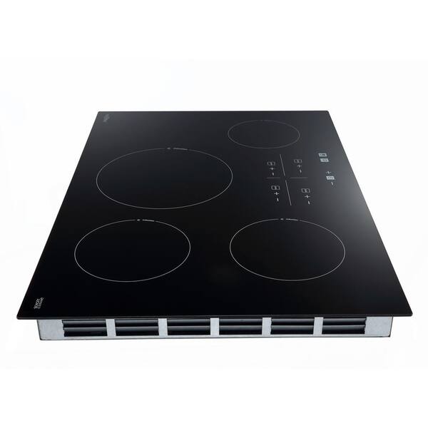 30 in. width Induction Cooktop, European Black Mirror Finish Made with  Premium SCHOTT Glass (SDH3042DB)