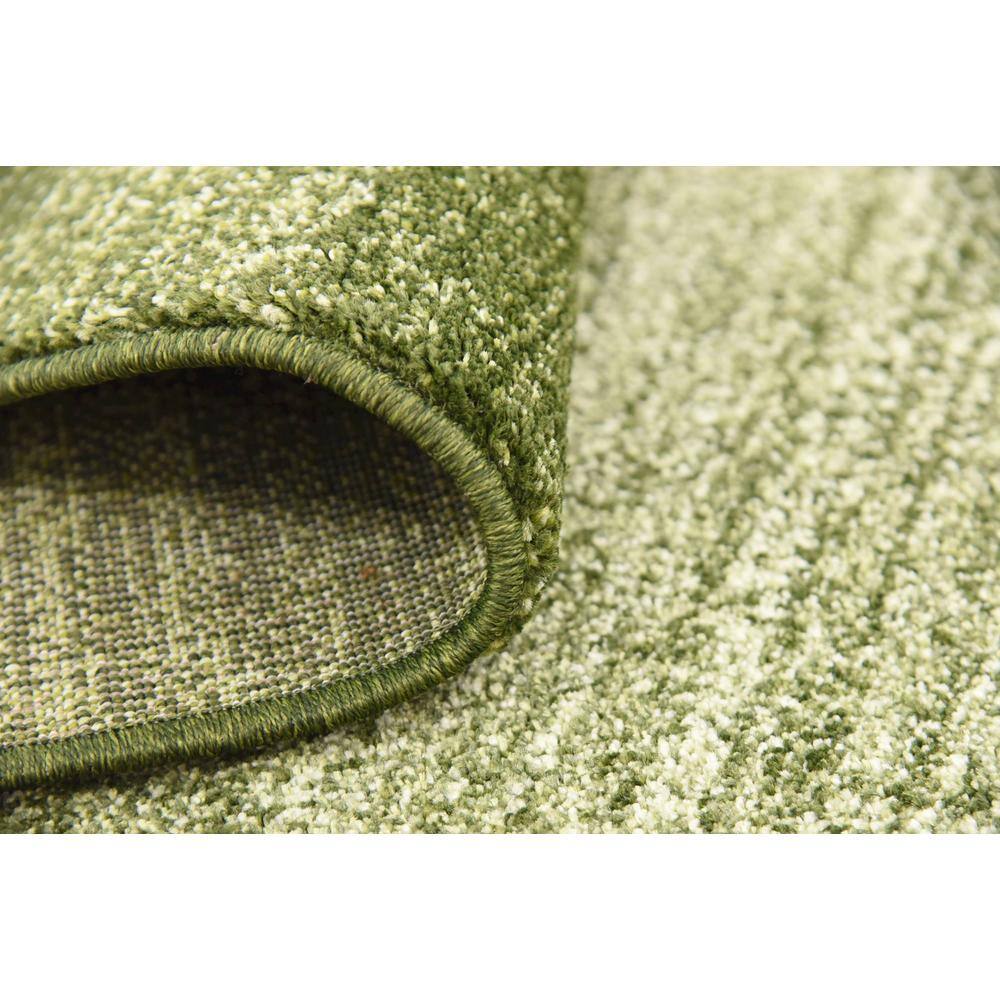 Light Green Rectangular Tufted Reversible Area Rug