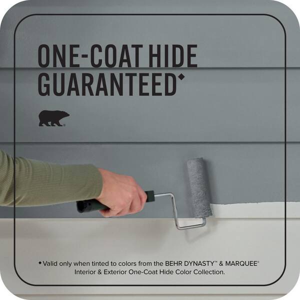 BEHR MARQUEE - 1 gal. #N450-5 Intergalactic Flat Exterior Paint & Primer