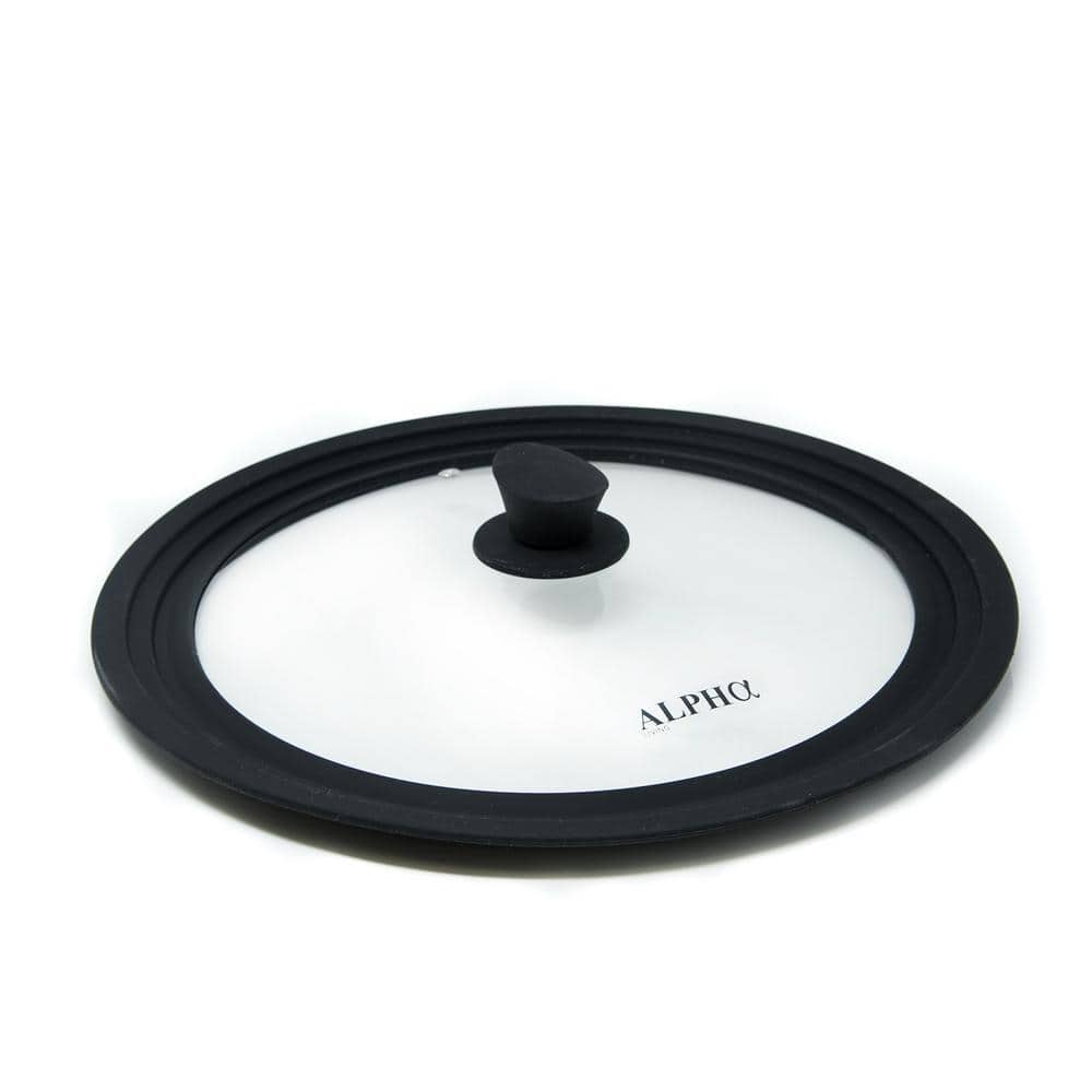 Universal/ 3 in 1 Multi Size Glass Lid with Silicon For Pots and Pans 