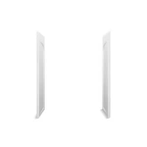 Ensemble Curve 32 in. W x 72 in. H 2-Piece Glue Upside Shower Wall in White