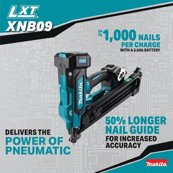 Makita 18V LXT Lithium-Ion 2-1/2 in 30 degree Brushless Cordless