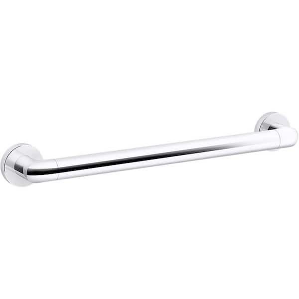 Kumin 18 in. Grab Bar in Polished Chrome