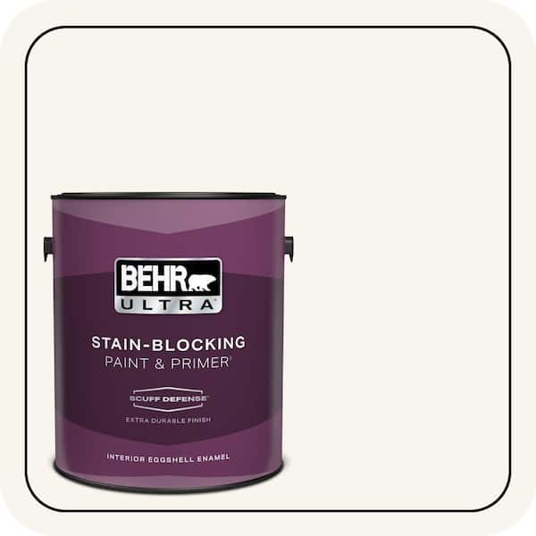 BEHR ULTRA 1 gal. Home Decorators Collection #HDC-WR16-01 Snow Day Extra Durable Eggshell Enamel Interior Paint & Primer
