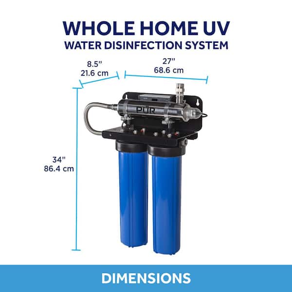 vitapur Ultraviolet Whole Home Water Disinfection and Filtration System