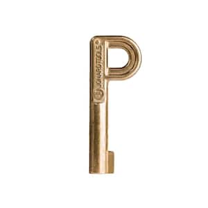 Universal P Key for Self Lock Pedestal Lock, 1 piece