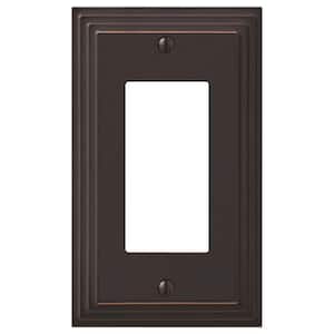 1-Pack Oil Rubbed Bronze Basics Triple Gang Light Switch Wall Plate 