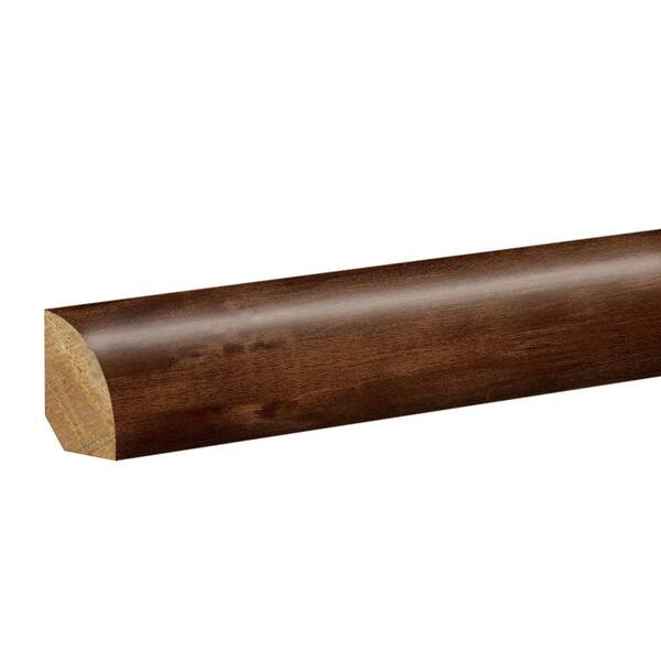 PERFORMANCE ACCESSORIES Black Bean 0.62 in. T x 0.75 in. W x 94.5 in. L Quarter Round Molding