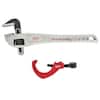Milwaukee 3-1/2 in. Quick Adjust Copper Tubing Cutter 48-22-4254 - The Home  Depot