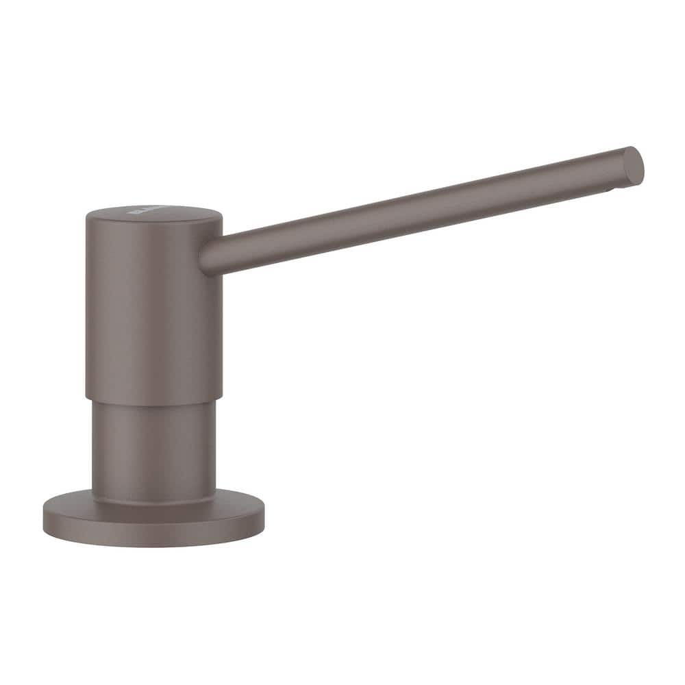 Torre Soap Dispenser in Volcano Gray
