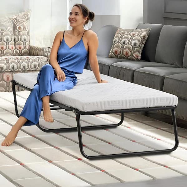 Nautica Henredon Folding Foldaway Guest Bed with Cooling Gel Lux