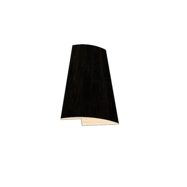 Dark Night 0.50 in. Thick x 1.50 in. Width x 78 in. Length Overlap Reducer Hardwood Molding