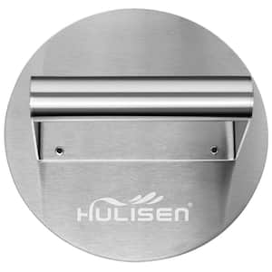 6.2 in. Round Stainless Steel Grill Press