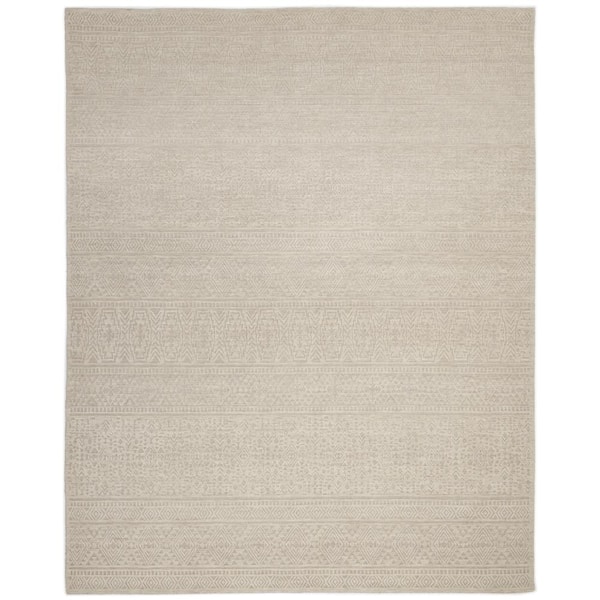 Solid Fallkirk Brown 3 X 5 Hand Loom Wool Cotton Indoor Area Rug