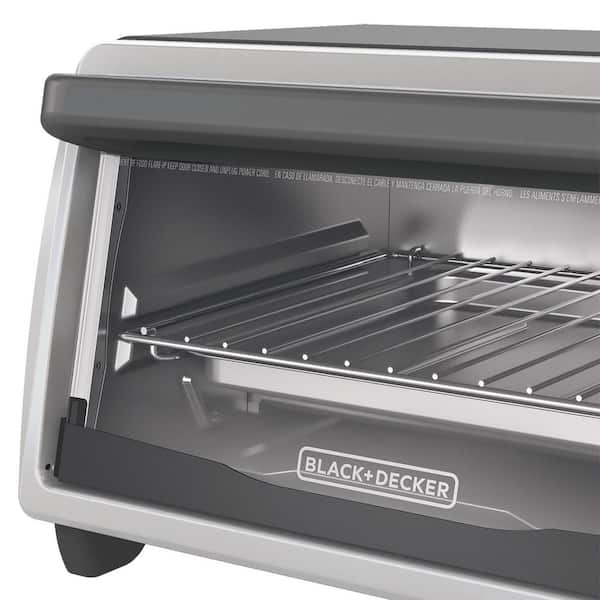 Black+Decker™ 4-Slice Countertop Toaster Oven TO1373SSD, Color: Stainless  Steel - JCPenney