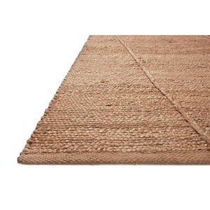 Bodhi Natural/Natural 2 ft. 3 in. x 3 ft. 9 in. Moroccan 100% Jute Area Rug