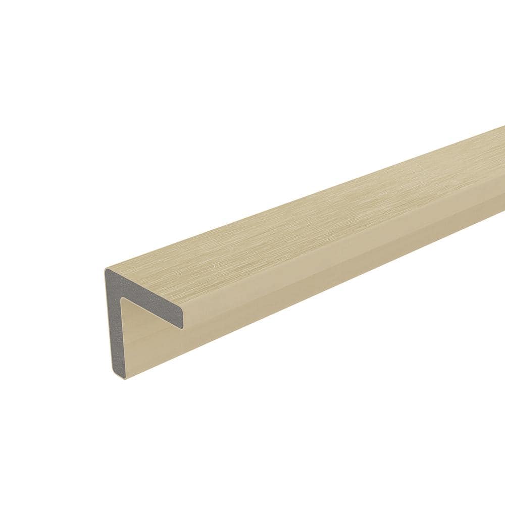 NewTechWood All Purpose L Trim 1.57 in. W x 96 in. L Composite