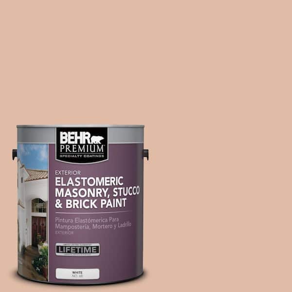 BEHR PREMIUM 1 gal. #MS-08 Santana Elastomeric Masonry, Stucco and Brick Exterior Paint