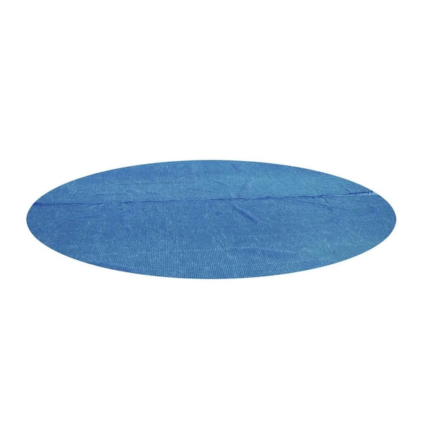 Flowclear 15 ft. x 15 ft. Round Blue Above Ground Pool Solar Cover