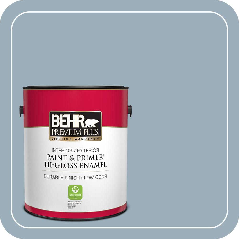 1 gal. Home Decorators Collection #HDC-CT-24 Rainy Sidewalk Hi-Gloss Enamel Interior/Exterior Paint & Primer price history on PriceWatchPro