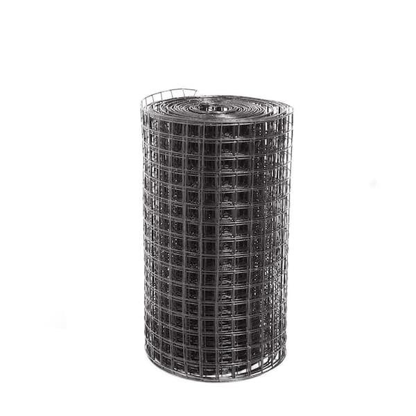 16 Gauge Black Vinyl Coated Welded Wire Mesh Size 1 inch by 1 inch -  FencerWire