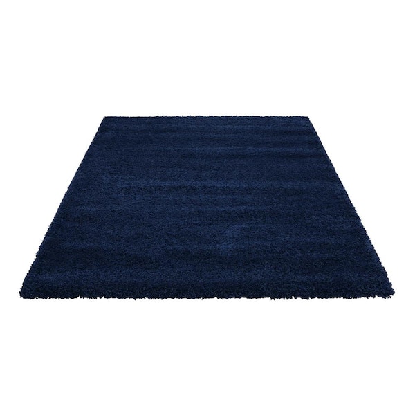 B BENRON Small Area Rug 2 x 3 Rug Navy Blue Bedroom Rug Shag Area Rugs  Washable Small Carpets for Entryway Kitchen Bedroom –