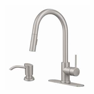 ANZZI Expedition Series 16 in. 1-Handle Pull-Down Sprayer Kitchen