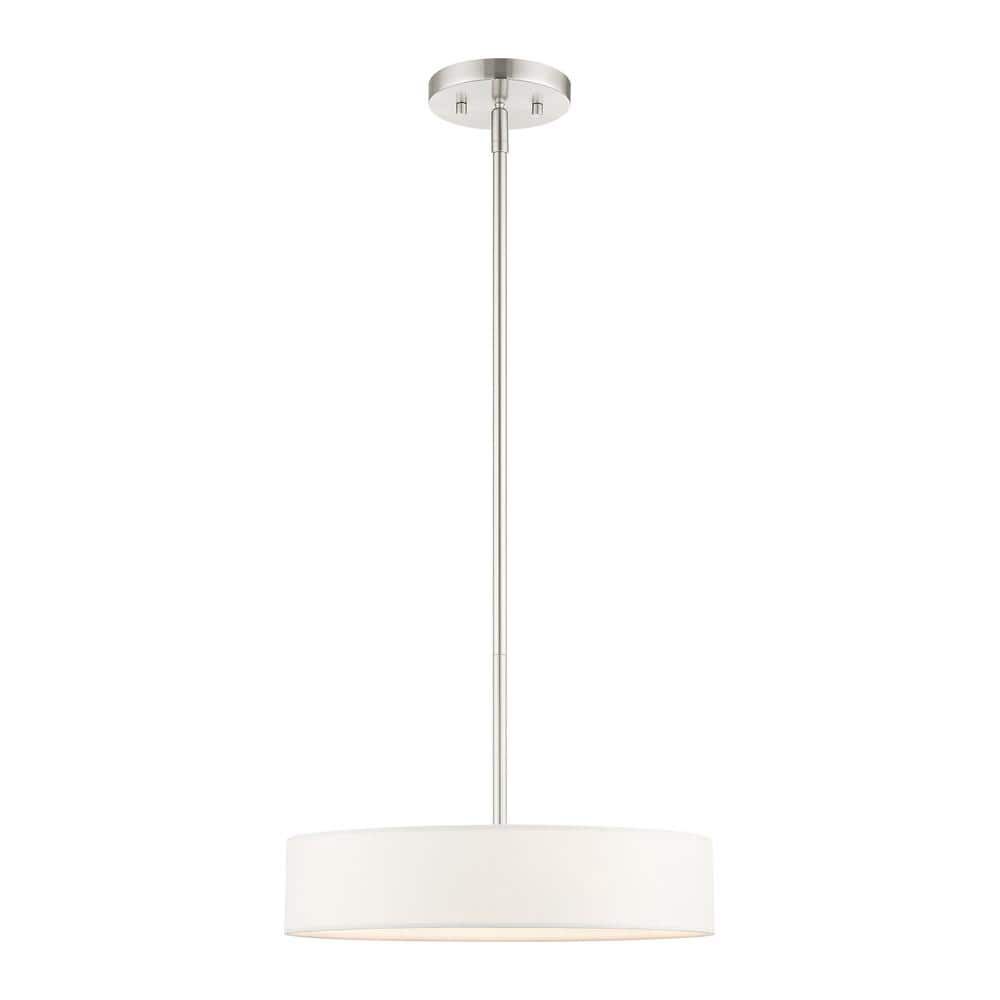 Livex Lighting Venlo 4 Light Brushed Nickel Pendant