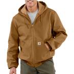 Men's X-Large Brown Duck Active Jacket Thermal Lined