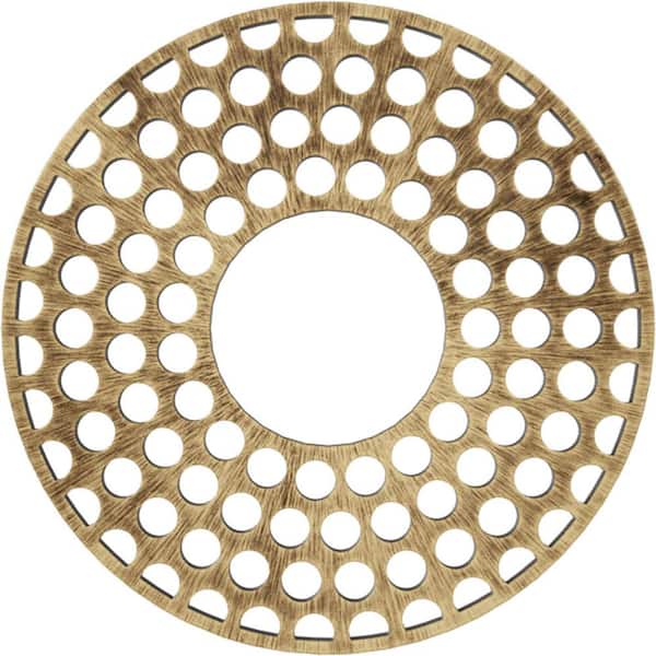Ekena Millwork 1 in. x 34 in. x 34 in. Fink Architectural Grade PVC Pierced Ceiling Medallion